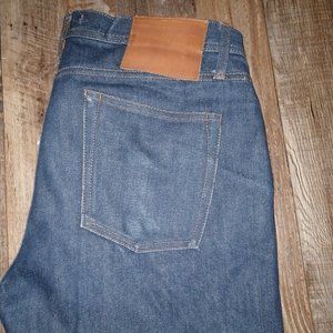UB101 Skinny Fit 14.5oz Selvedge Denim sz 36